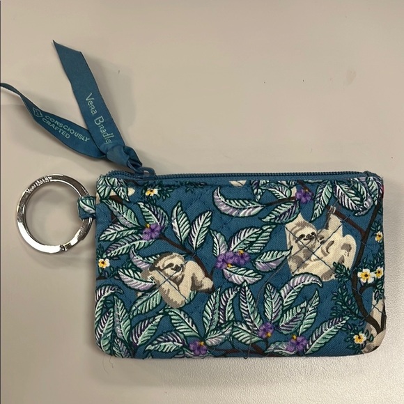 Vera Bradley Floral Keychain Wallet one size / preowned adjustable - Picture 2 of 7